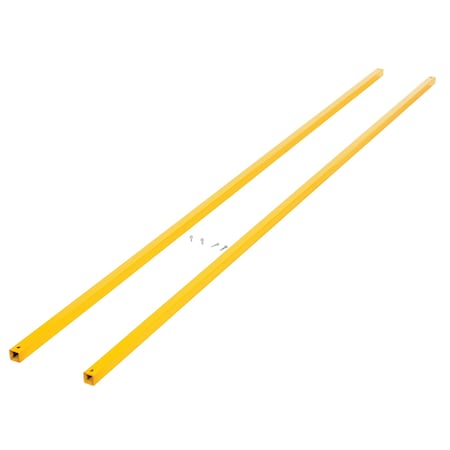 Vestil STEEL SQUARE CONNECTION TUBING 96 IN CSEC-96